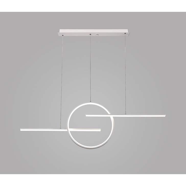 Mantra Kitesurf LED Linear Bar Pendant White - 3000K