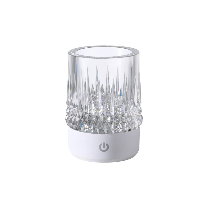 Mantra Lax Matt White Rechargeable Battery Operated Led Table Lamp - IP44 - 3000K - 3 Stage Dimmable