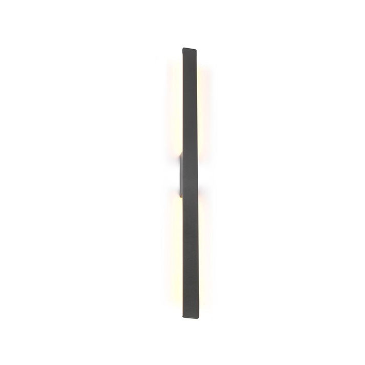 Mantra Lotus Slim LED Exterior Wall Light 1.2m Anthracite - 3000K, IP54