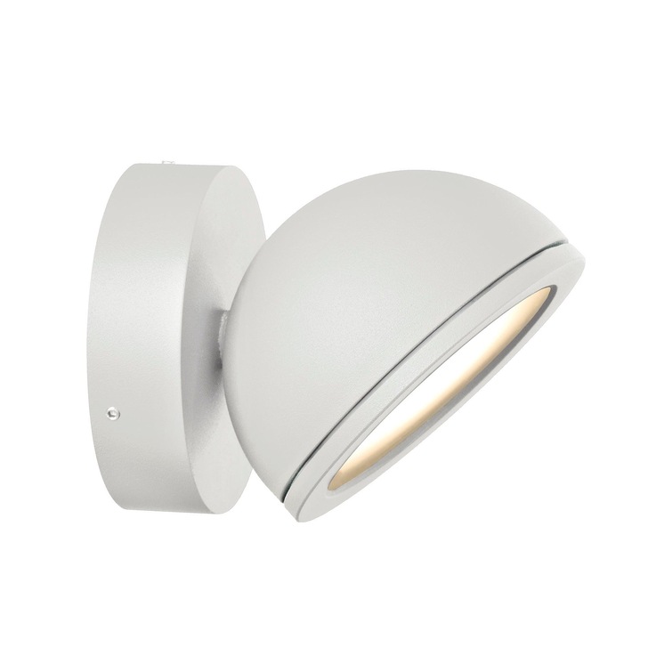 Mantra M6505 Everest Exterior White Adjustable Wall Light