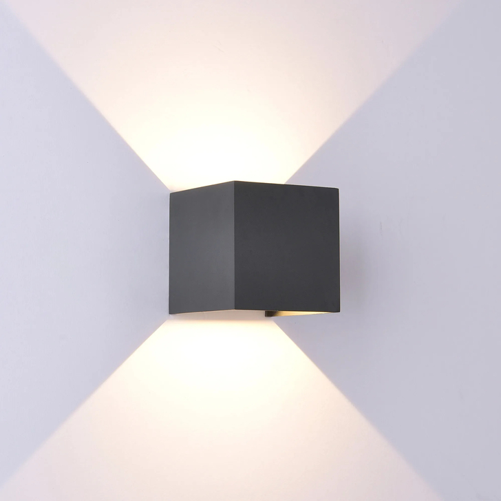 Mantra M6520 Davos Anthracite Led Exterior Wall Light - 3000K