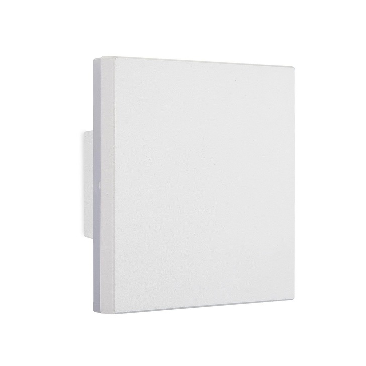 Mantra M6537 Bora White Exterior Led Wall Light - 3000K