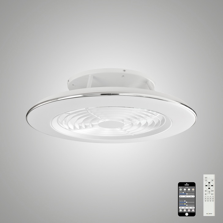 Mantra M6705 Alisio White Ceiling Fan Light C/W Remote Control