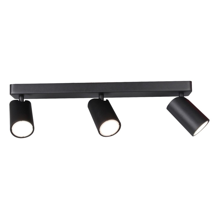 Mantra M6711 Sal 3 Light Black Spotlight