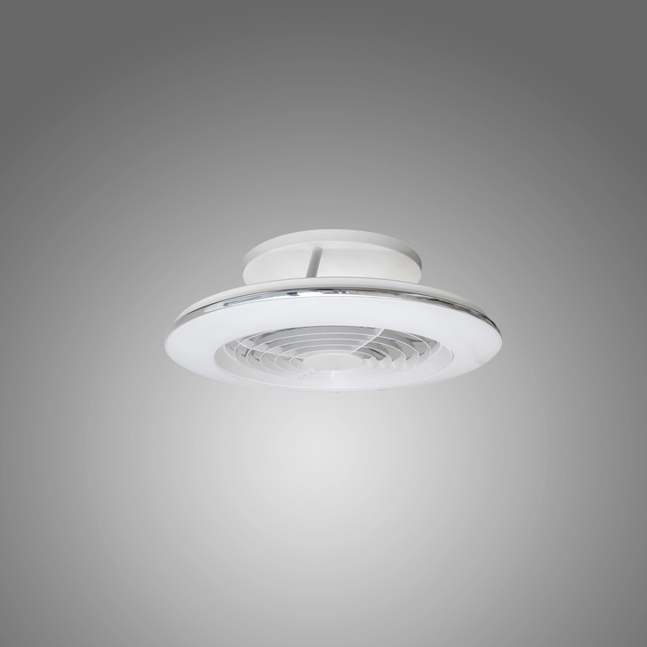 Mantra M7493 Alisio Mini White Ceiling Fan Light C/W Remote Control