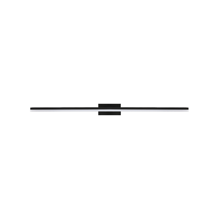 Mantra Morne 16W Black Linear IP44 Led Bathroom Wall Light - 4000K