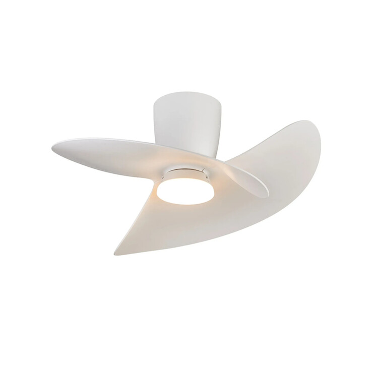 Mantra Ona White Led Ceiling Fan Light Complete With Remote - 3000-5000K