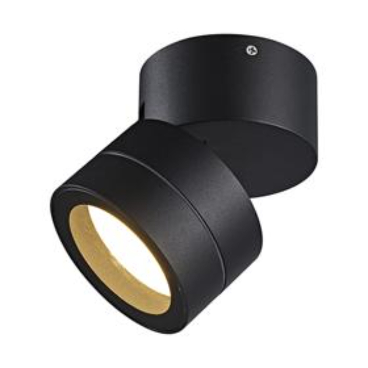 Mantra Saler Black IP65 Adjustable Ceiling/Wall Outdoor Light