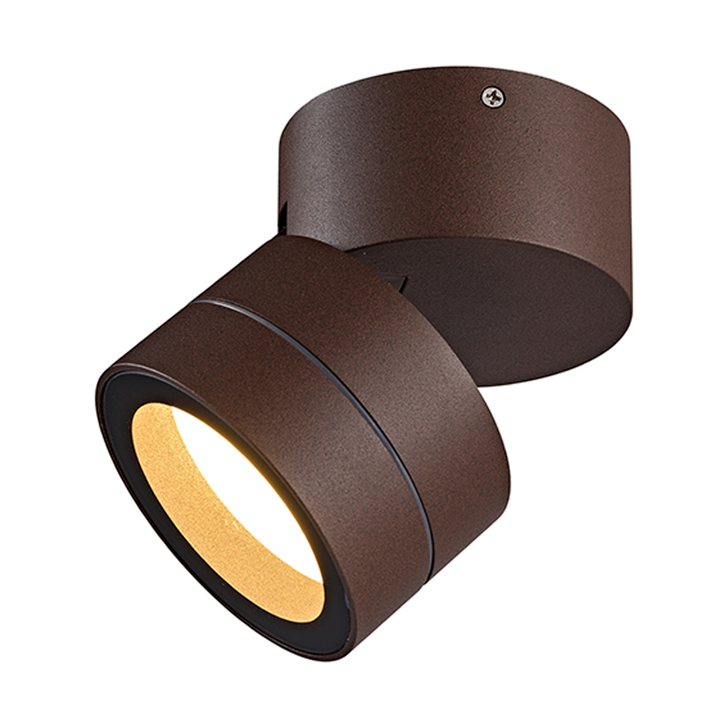 Mantra Saler Rust Brown IP65 Adjustable Ceiling/Wall Outdoor Light