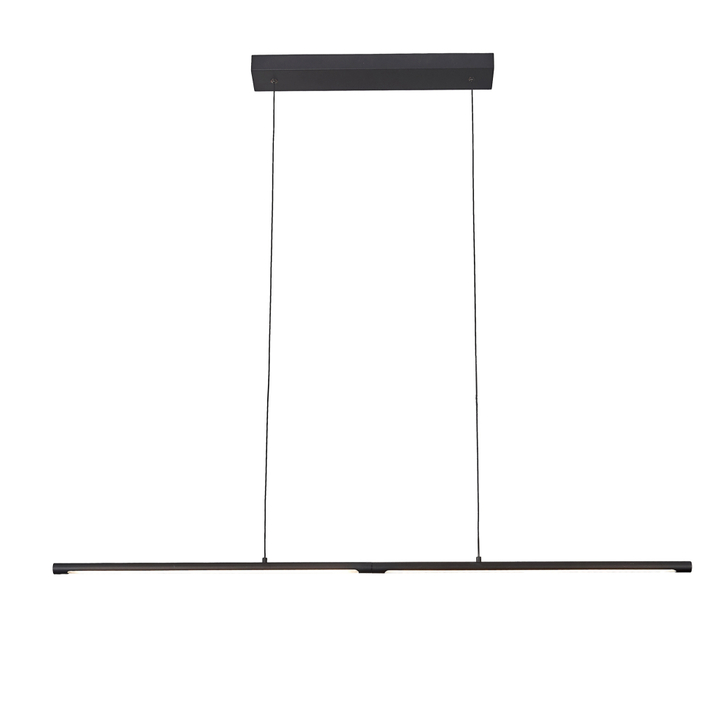 Mantra Torch Slim Black Led Pendant Light  - 3000K