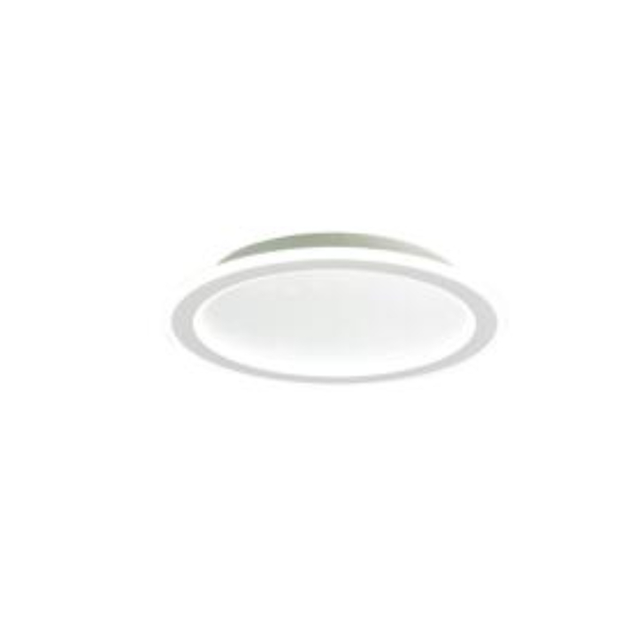 Mantra Tulum White Sparkle LED Flush Ceiling Light - Clearance