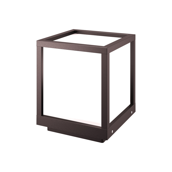 Mantra Utah Modern 1 Light Brown Pedestal Lamp - IP65