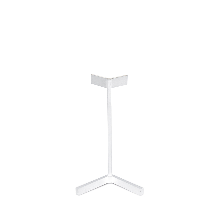 Mantra Vector Triangular Angled White Led Table Lamp Complete With In-Line Switch - 3000K