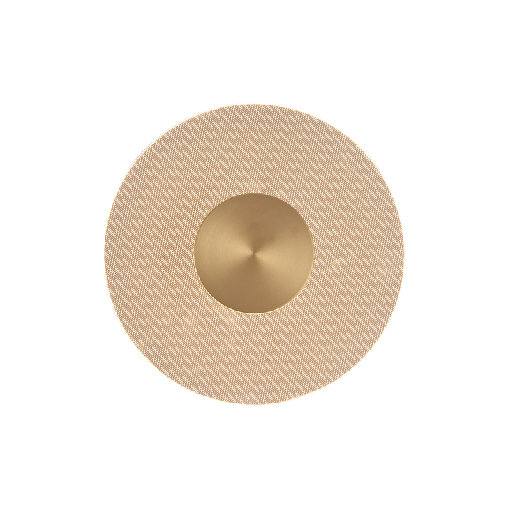 Mantra Venus Gold Round Led Wall Light - 3000K