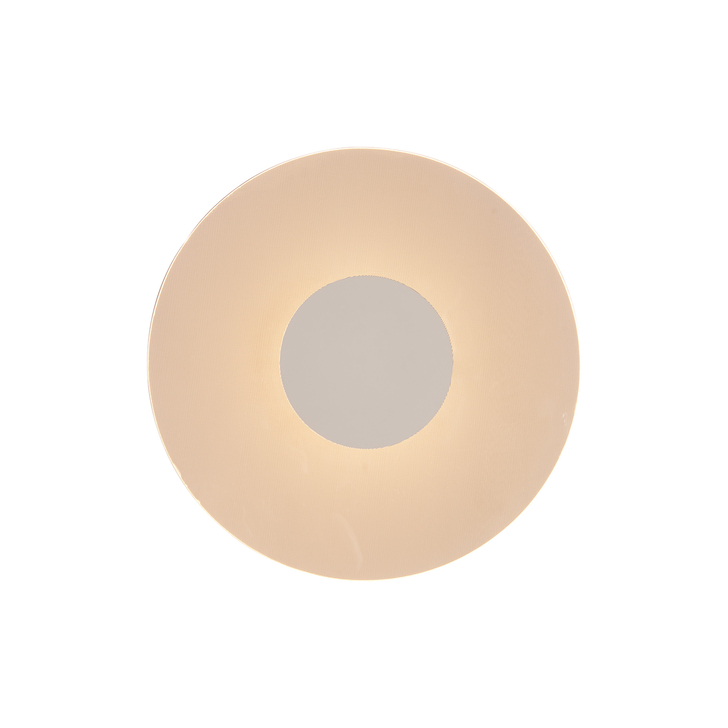 Mantra Venus White Round Led Wall Light - 3000K