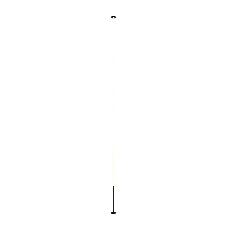 Mantra Vertical Large White Slim 1 Light Led Dimmable Pole Floor Lamp - 3000K