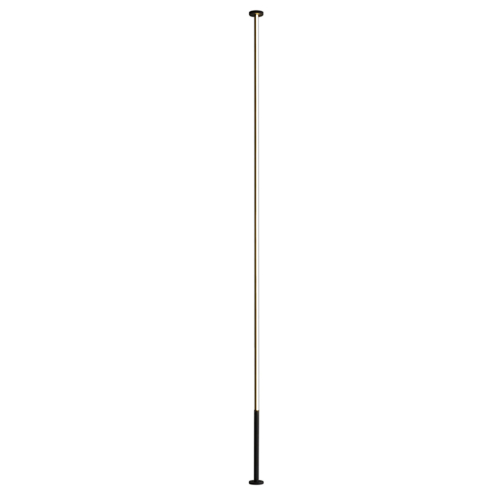 Mantra Vertical Large White Slim 1 Light Pole Led Dimmable Floor Lamp - 3000K