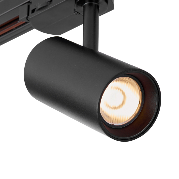 Matt Black 15W Colt Led Adjustable Track Spotlight - 3000K - 1700LM