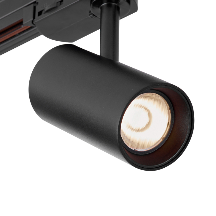 Matt Black 15W Colt Led Adjustable Track Spotlight - 4000K - 1800LM