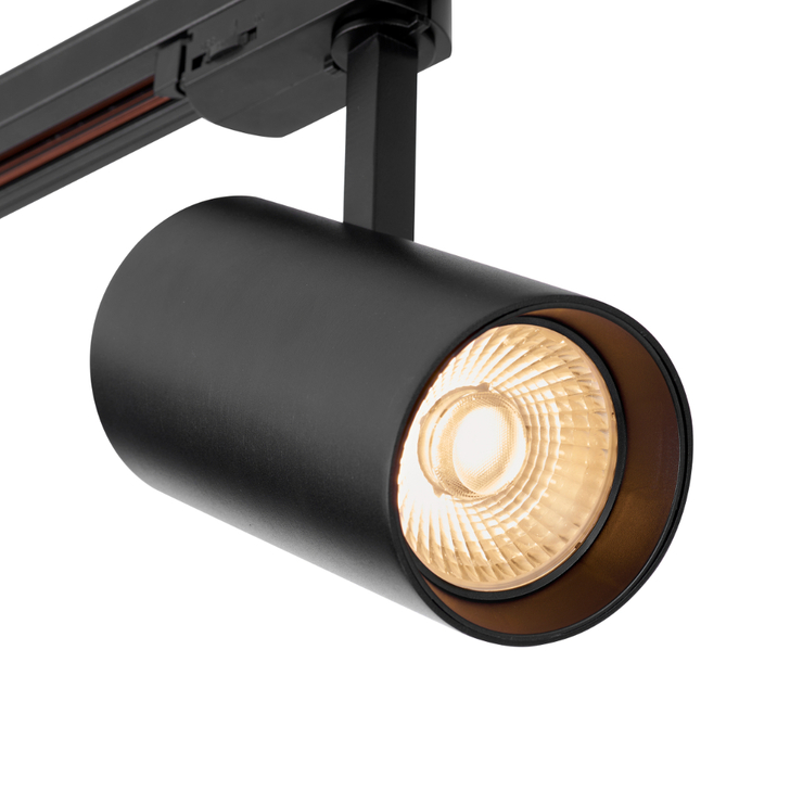 Matt Black 34W Colt Led Adjustable Track Spotlight - 3000K - 3900LM