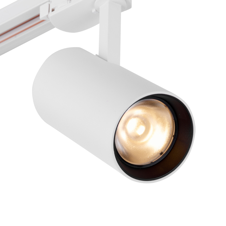 Matt White 23W Colt Led Adjustable Track Spotlight - 3000K - 2700LM