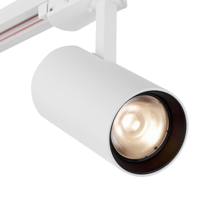 Matt White 23W Colt Led Adjustable Track Spotlight - 4000K - 2800LM