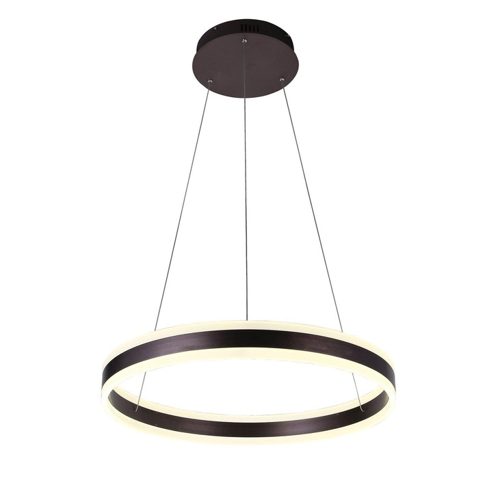 Maya Mocha Led Ring Pendant Light - CCT 3000K - 6000K - Remote Control