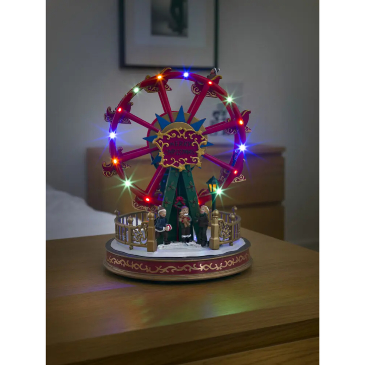 Mechanical Christmas Ferris Wheel 19 Led 8 Songs IP20/BO
