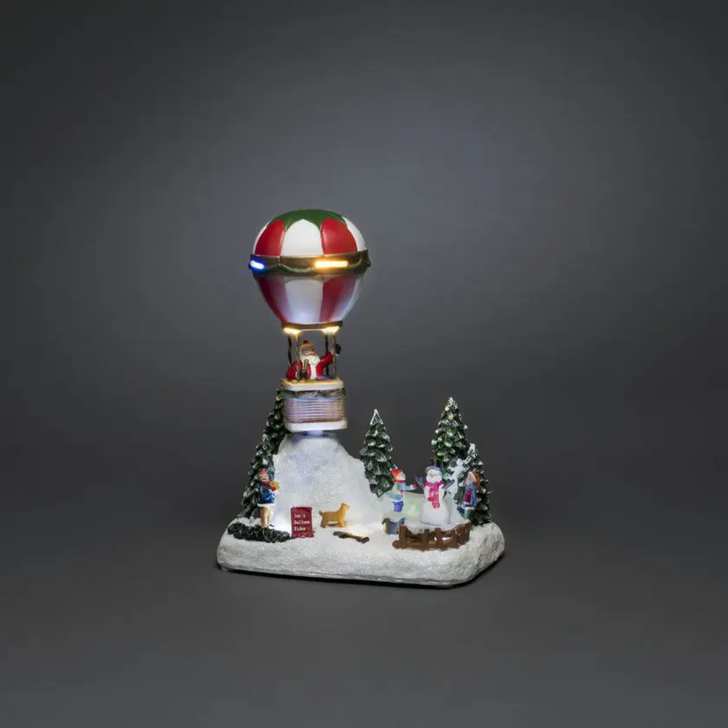 Mechanical Hot Air Balloon Dec, 13 Led, IP20 transformer