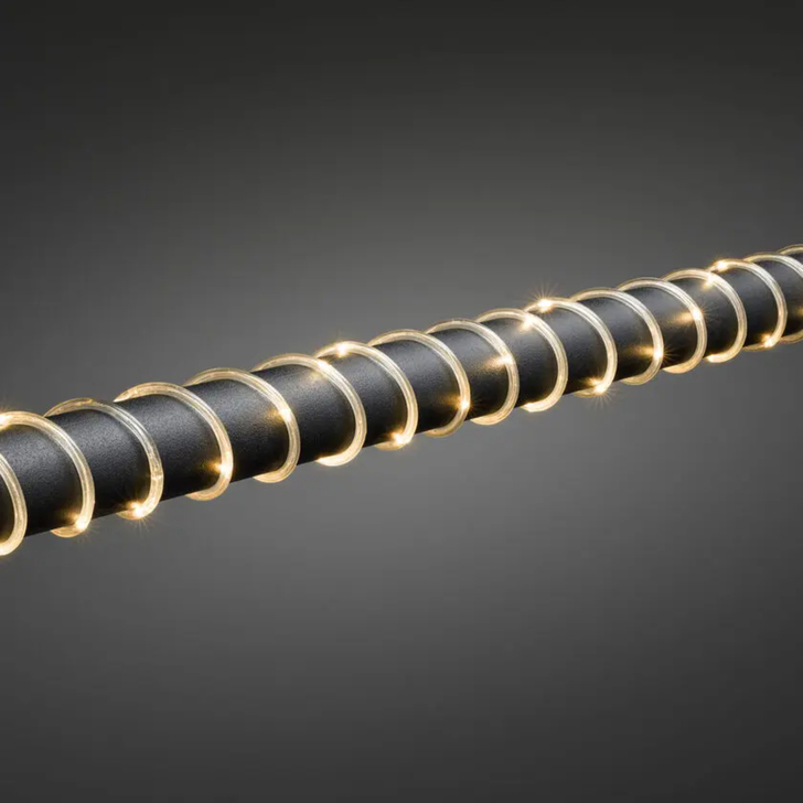 Mini Ropelight, 260 Amber Led, 20m, IP20 Transformer