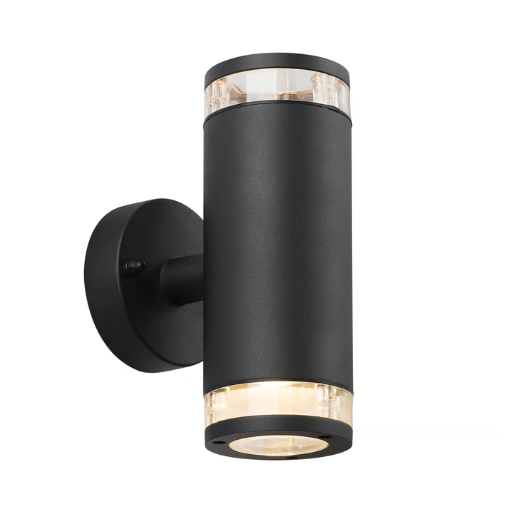 Nordlux Birk Double Wall Light Black