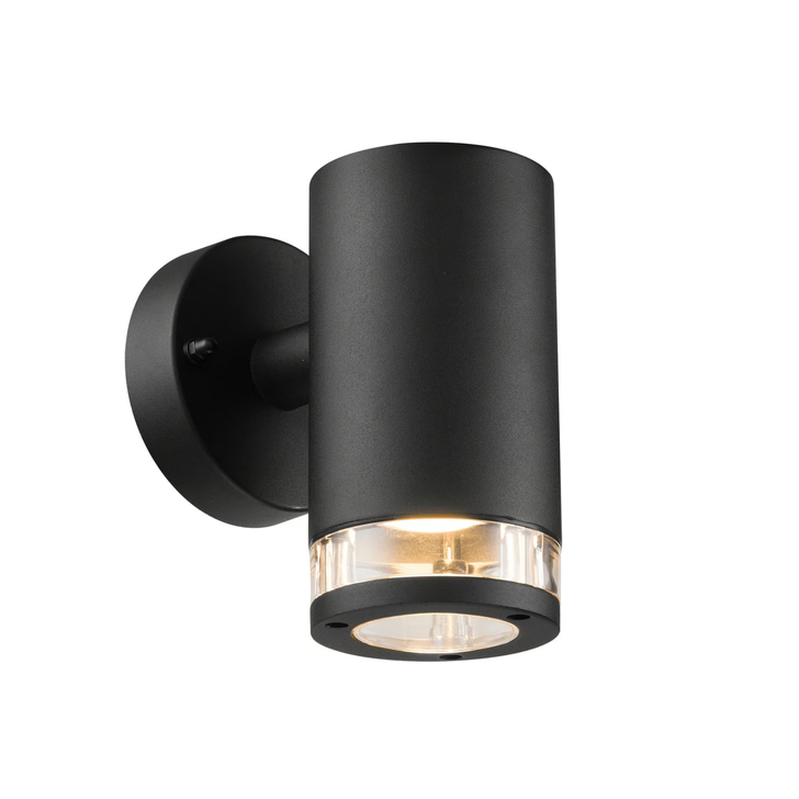 Nordlux Birk Single Wall Light Black