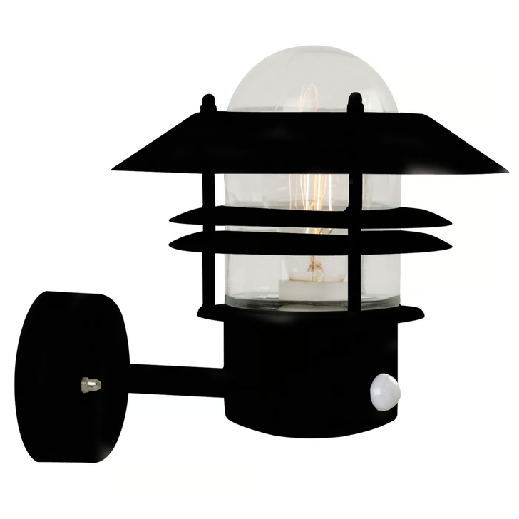 Nordlux Blokhus Up Sensor Wall Light Black