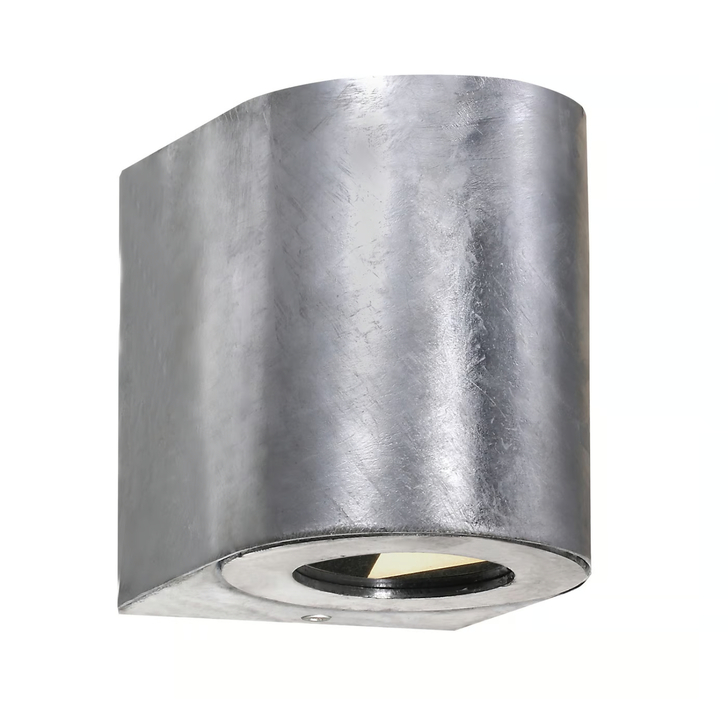 Nordlux Canto 2 Wall Light Galvanized