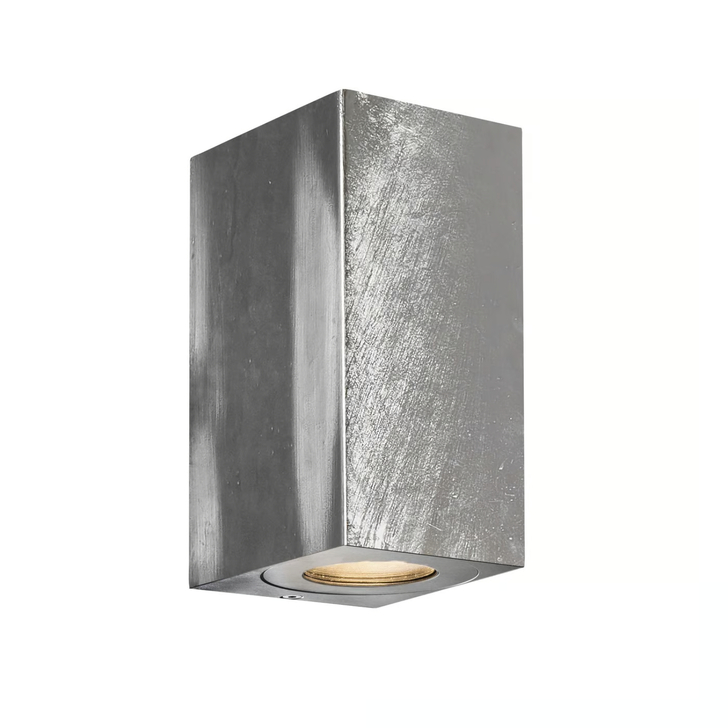 Nordlux Canto Maxi Kubi 2 Wall Light Galvanized