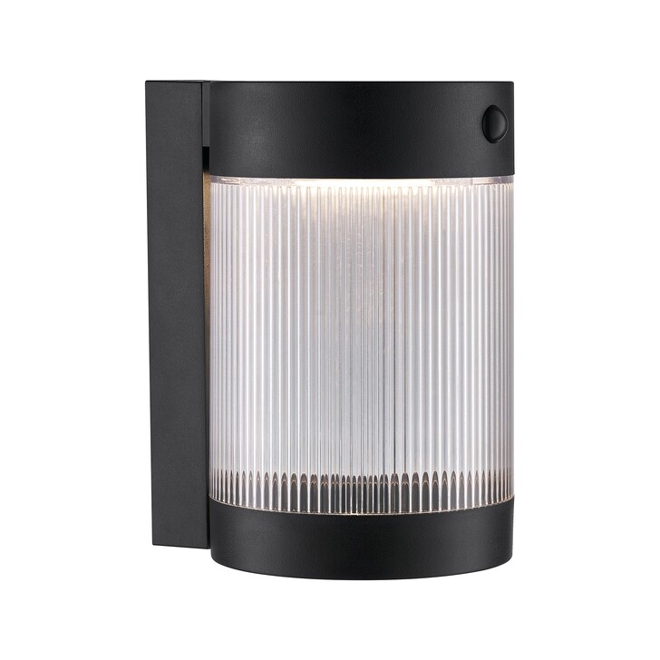 Nordlux Coupar Solar Wall Light Black