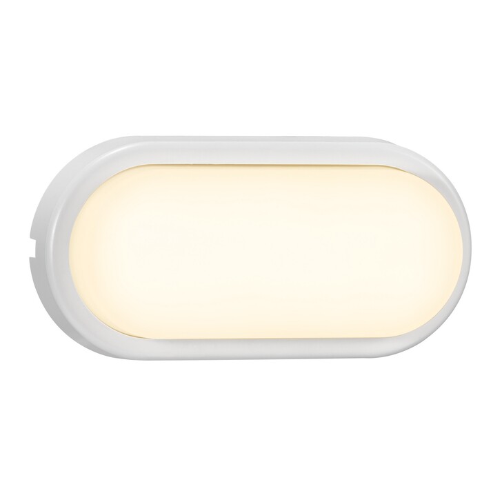 Nordlux Cuba Outdoor Energy Oval Wall Light White