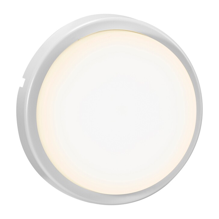 Nordlux Cuba Outdoor Energy Round Wall Light White
