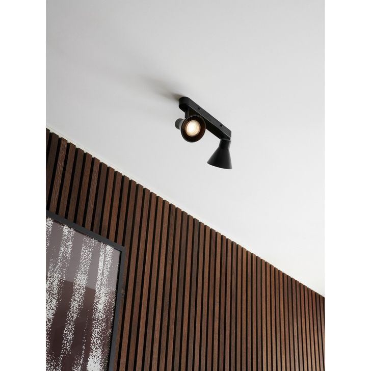 Nordlux Eik 2 Spot Light Black