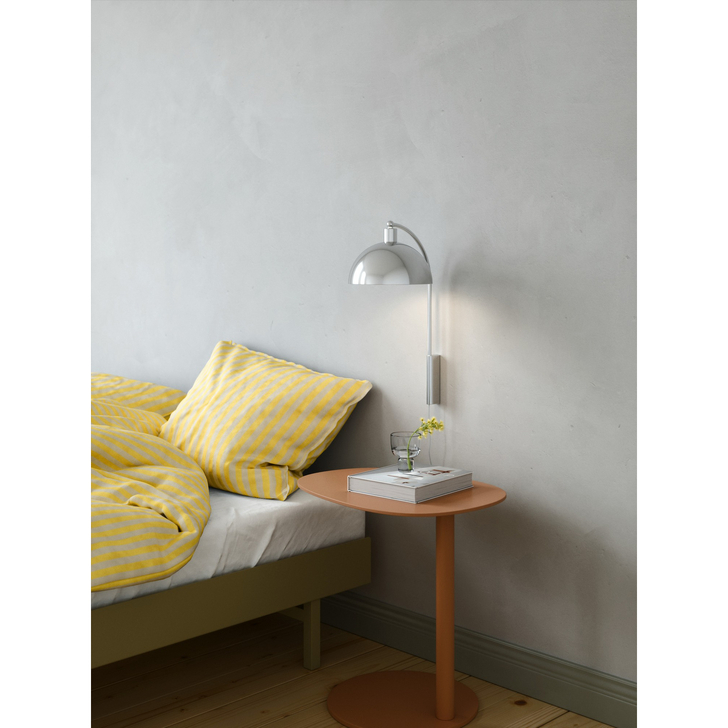 Nordlux Ellen 20 Large Chrome Plug In Wall Light