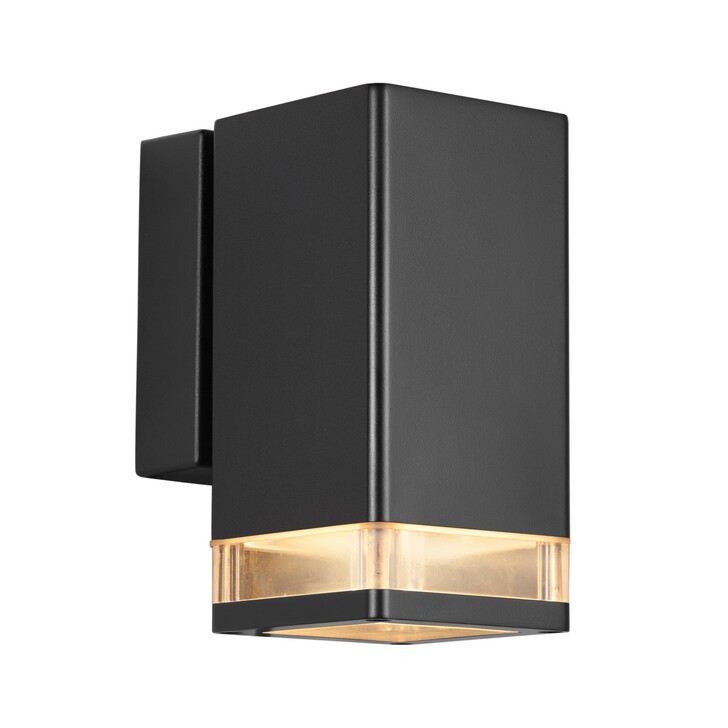 Nordlux Elm Single Wall Light Black