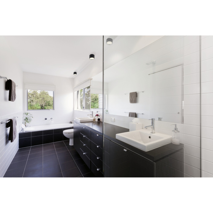 Nordlux Fallon Surface Downlight Black/Steel