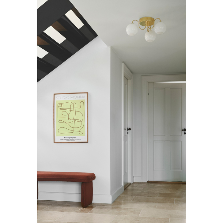 Nordlux Franca Ceiling Light Brass