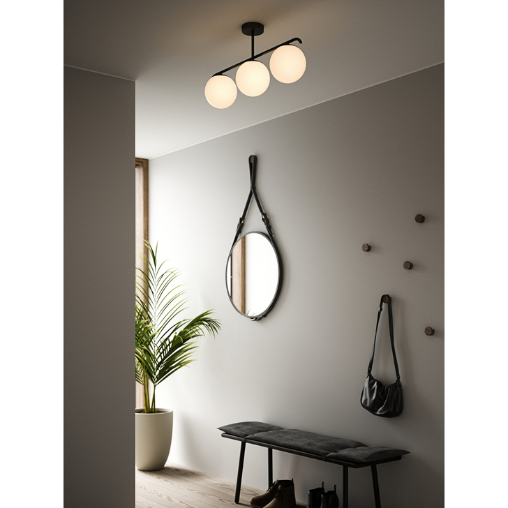 Nordlux Grant 3x15 Pendant Black