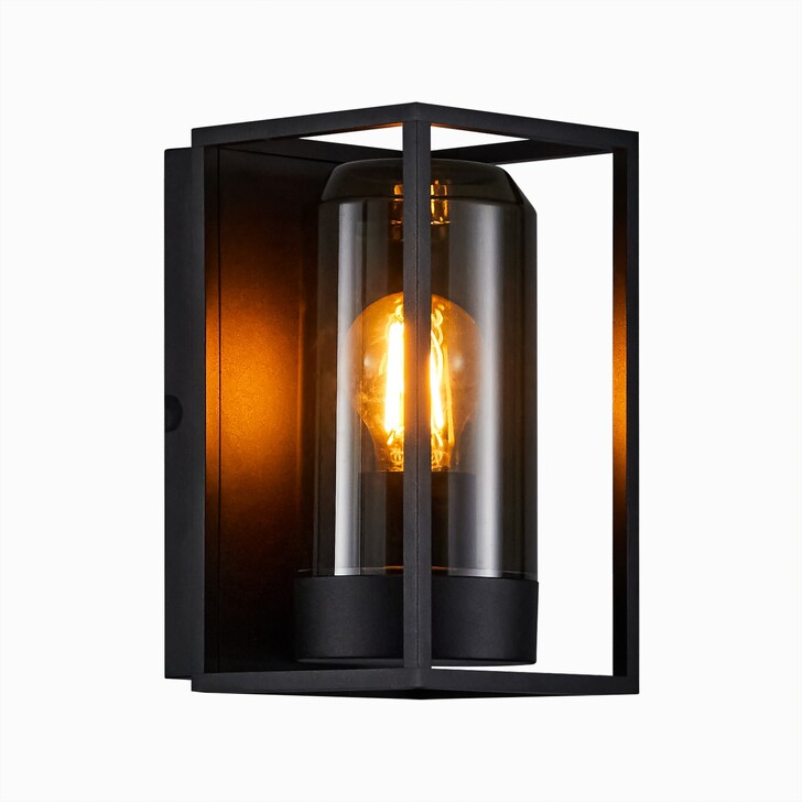 Nordlux Griffin Wall Light Smoked