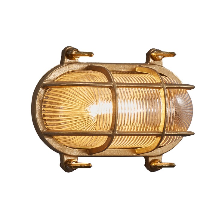 Nordlux Helford Wall Light Brass