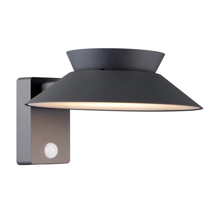 Nordlux Justina Solar Wall Light Anthracite