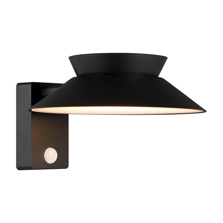 Nordlux Justina Solar Wall Light Black