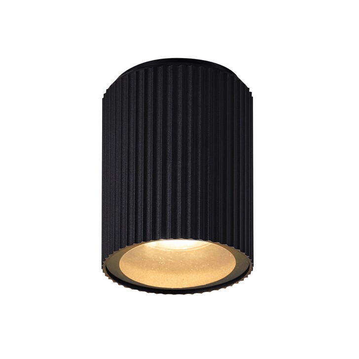 Nordlux Kyklop Ripple Ceiling Light Black
