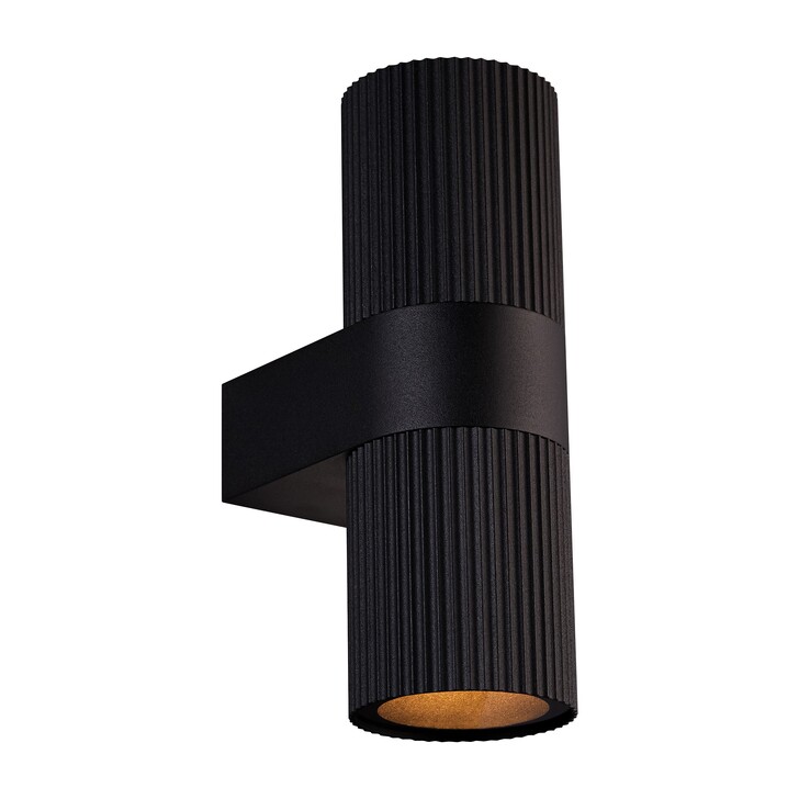 Nordlux Kyklop Ripple Wall Light Black